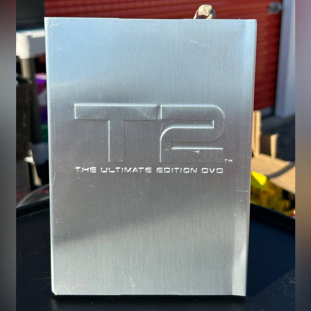 T2 The Ultimate Edition DVD Steel Book Patent Pending Rare 2000